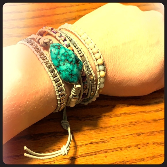 🤩Sale- Gorgeous Handcrafted Wrap Bracelet - Picture 2 of 8